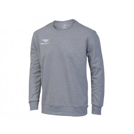 SWEATSHIRT ERA ROUNDNECK WO grey melange  XXL