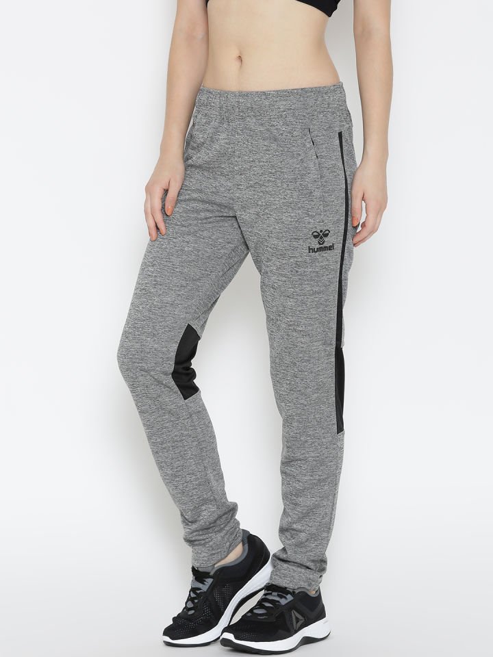 Hummel CLASSIC BEE WO PHI tepláky S (šedá)