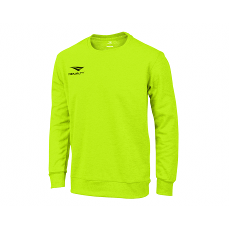 SWEATSHIRT ERA ROUNDNECK WO fluo green  M