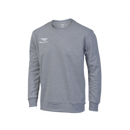 SWEATSHIRT ERA ROUNDNECK WO grey melange  M