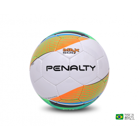 MÍČ NA FUTSAL MAX 500 C/C IV  ME bílá-zelená-oranžová 