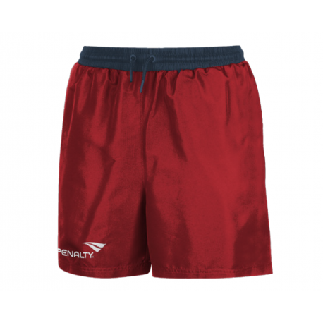 SHORTS MATIS WOVEN  red - navy blue  XXXL