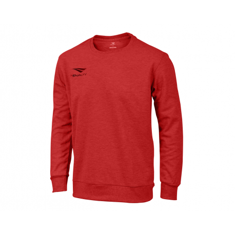 SWEATSHIRT ERA ROUNDNECK CO red  XXXL