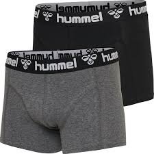 Hummel boxerky (šedá/černá) L