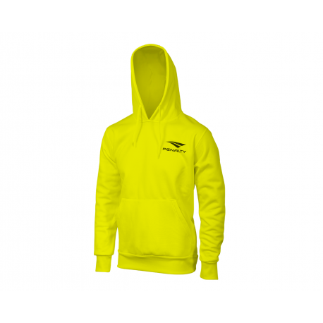 HOODIE ELITE LOGO fluo yellow  XL