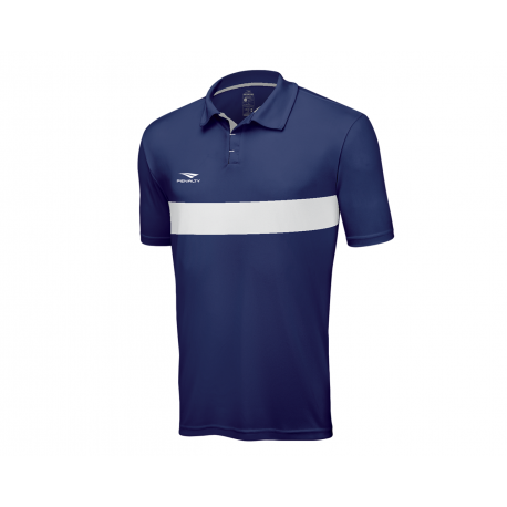 POLO MATIS  royal blue - white  XXL