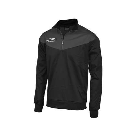 HALFZIP MATIS  black - dark grey  M
